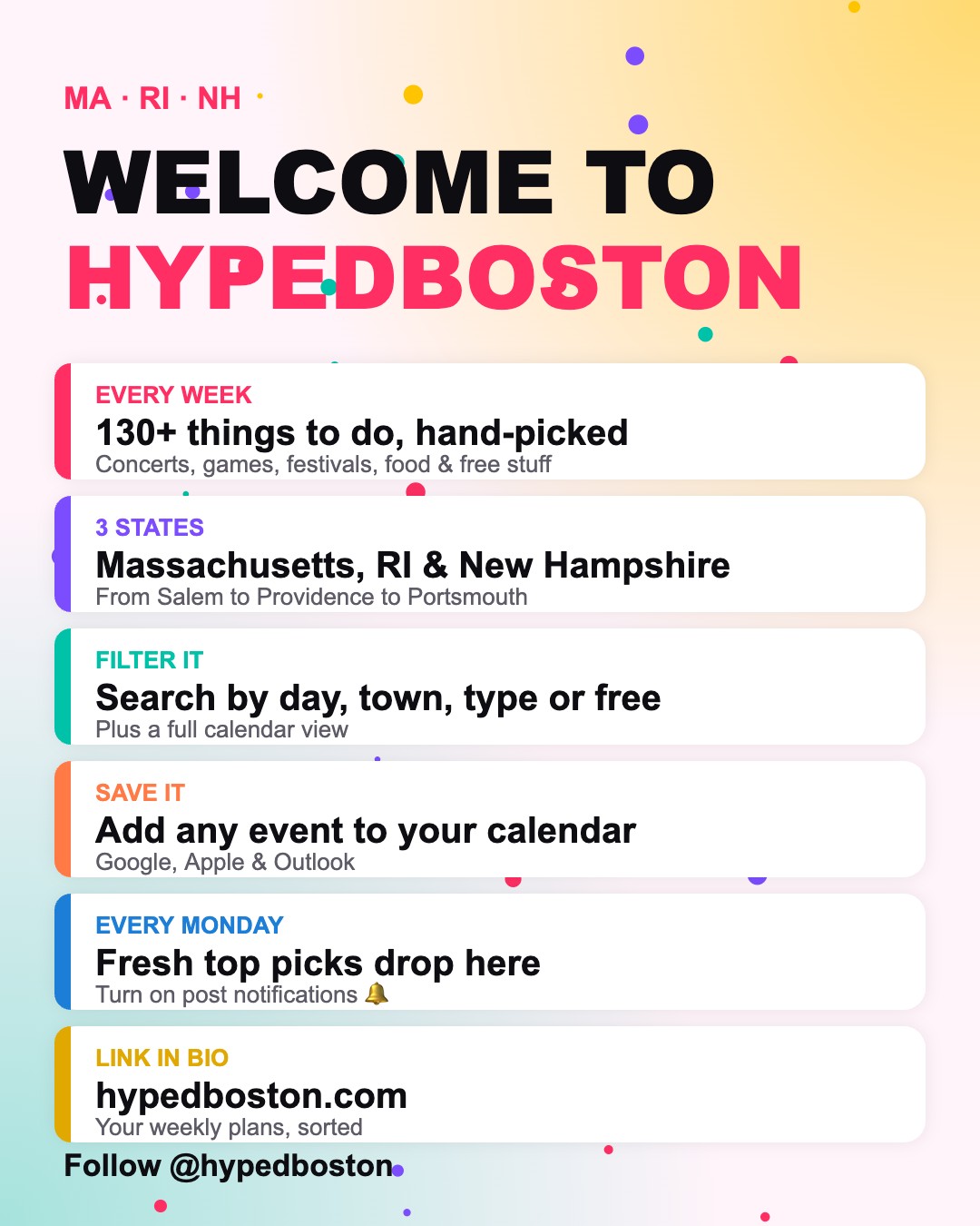 Welcome to HypedBoston
